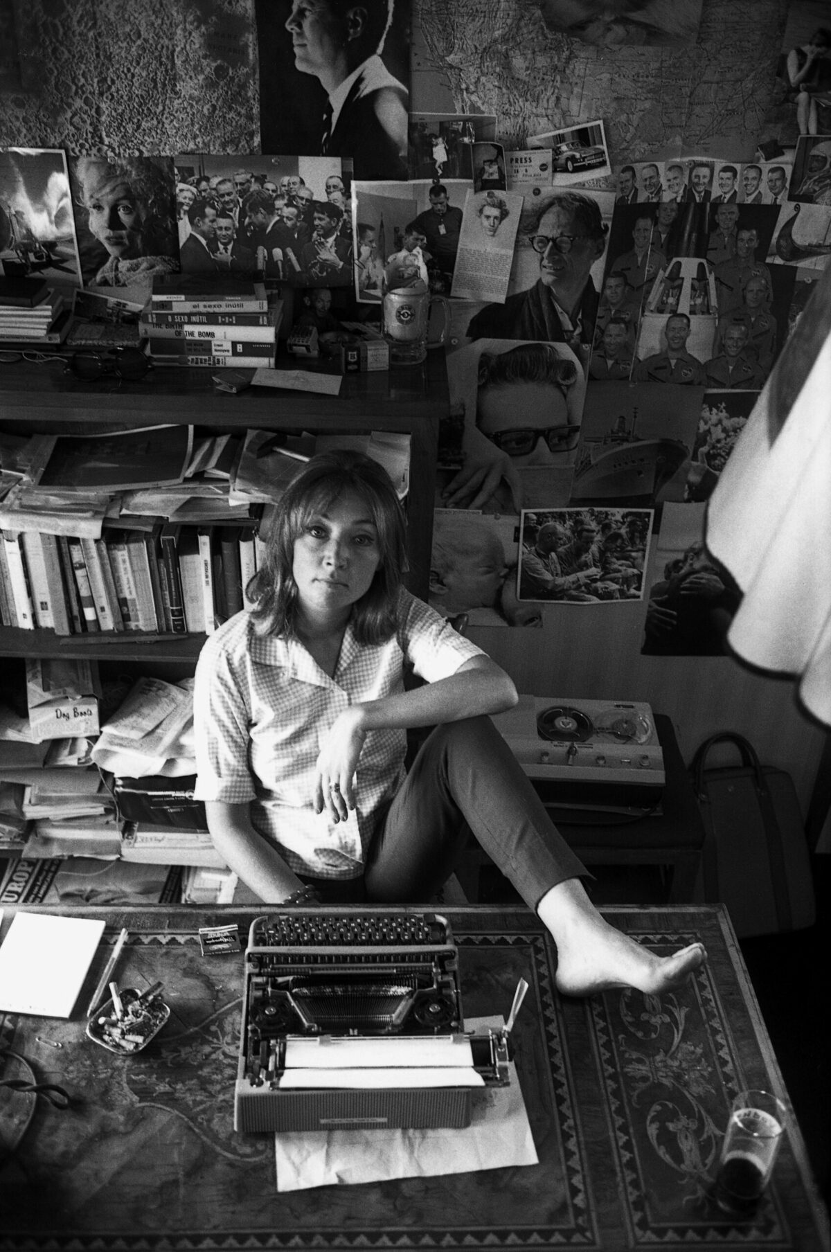 Ugo Mulas_Oriana Fallaci_1964