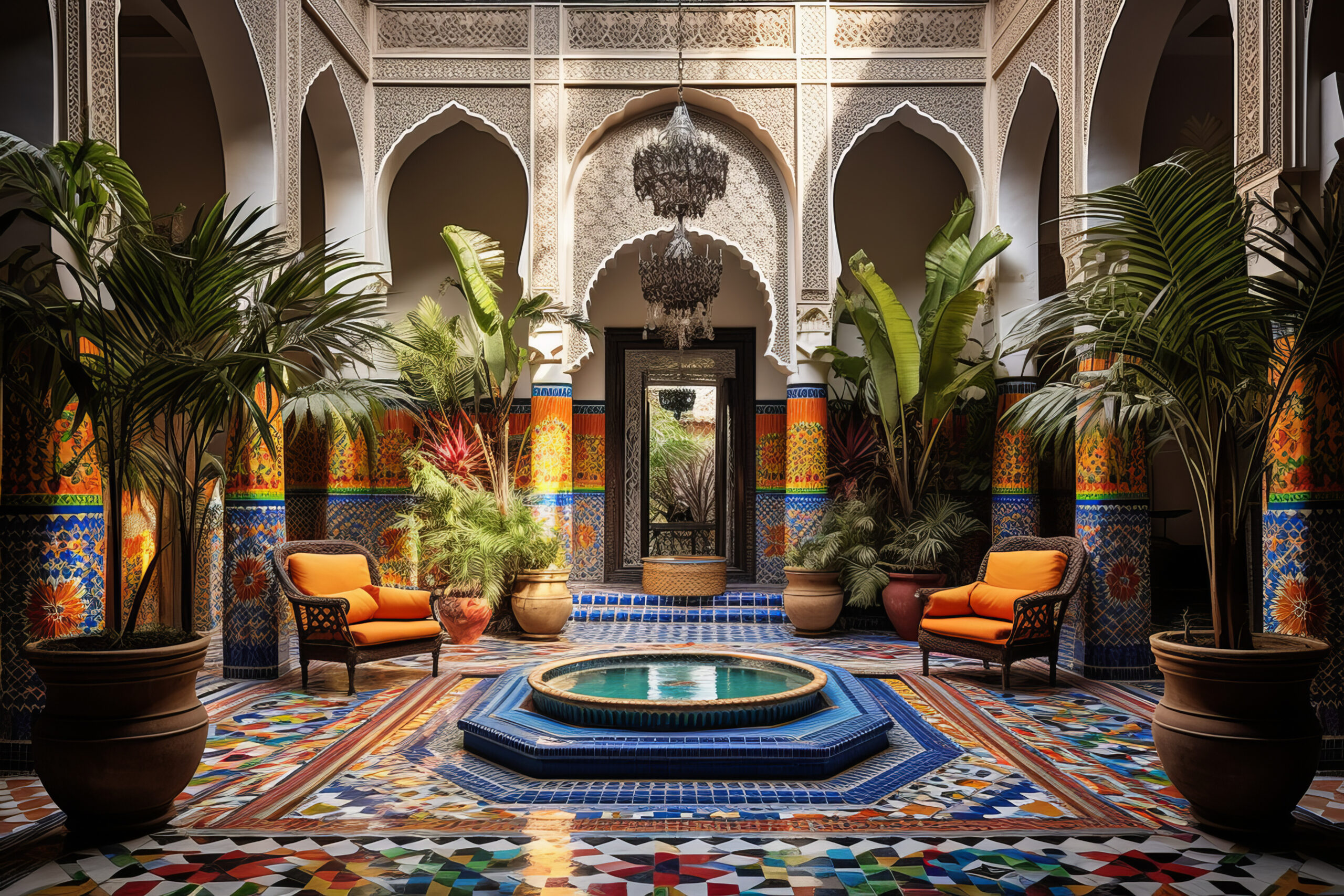 Moroccan riad 